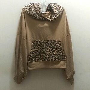 Zenana women's crop top sweater size L